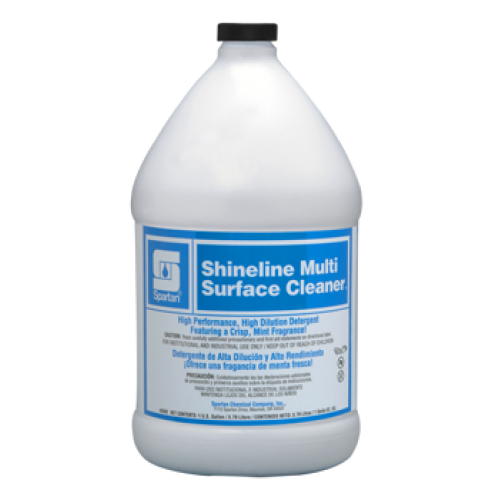 Spartan 0040 Shineline MultiSurface Cleaner 1:64 4-1 Gallons Per Case
