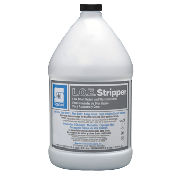 Spartan 006104 LOE Low Odor Emulsifier Stripper Non Butyl 1:5 Dilution 4 Gallons Per Case