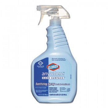 CLO 01698CT Clorox Commercial Anywhere Hard Surface Cleaner 12-32oz Per Case
