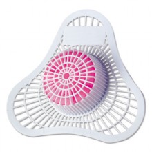 HOS 01901 Cherry Non Para Urinal Screen with Block Per Dozen