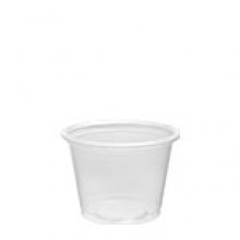 Dart DCC 100PCPK 1oz Plastic Souffle Cups 125 Per Pack Dart DCC 100PCPK 1oz Plastic Souffle Cups 125 Per Pack