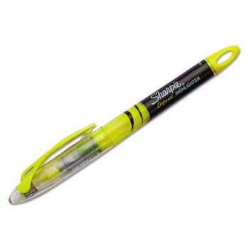 SAN 1754463 Yellow Accent Liquid Pen Style Highlighter Per Dozen