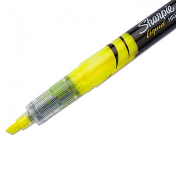 SAN 1754463 Yellow Accent Liquid Pen Style Highlighter Per Dozen