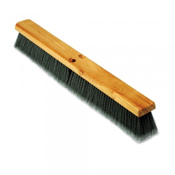 BWK 20418 Push Broom Gray Flagged 18 Inch
