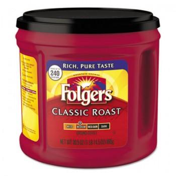 FOL 20421CT  Folgers Classic Roast Coffee 6-30.5 oz Per Case