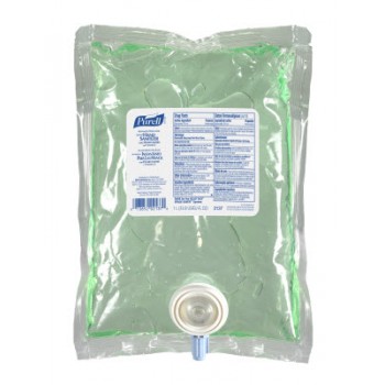 GOJ416308CT / GOJ215608CT / GOJ213708CT NXT Advanced Hand Sanitizer Green Certified Gel Refill Fragrance-Free Bag-in-Box 8-1000 ML Per Case