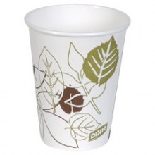 DXE 2338PATH Path Design 8oz Dixie Hot Cups With Out Handles 1000 Per Case