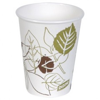 DXE 2338PATH Path Design 8oz Dixie Hot Cups With Out Handles 1000 Per Case