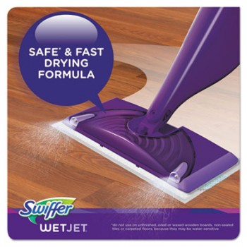 PGC 77811CT Swiffer® WetJet System Cleaning-Solution Refill Lavender Scent 4-1.25 L Per Case