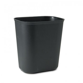 RCP 254100BK Black Wastebasket Fire Resistant 3.5 Gallon Per Each
