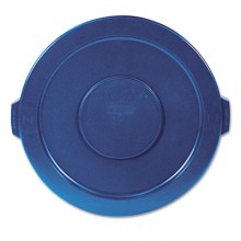 RCP 263100BE Lid For 32 Gallon Round Container Blue Per Each