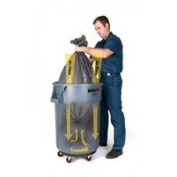 RCP 264360BK Rubbermaid 44 Gallon Brute Container w/Venting Channels Per Each
