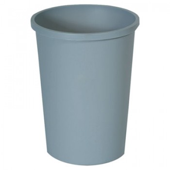 RCP 2947GRA Untouchable 11 Gallon Round Waste Basket Gray