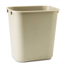 RCP295500BG Beige Small Wastebasket Deskside 3.5 Gallon Per Each