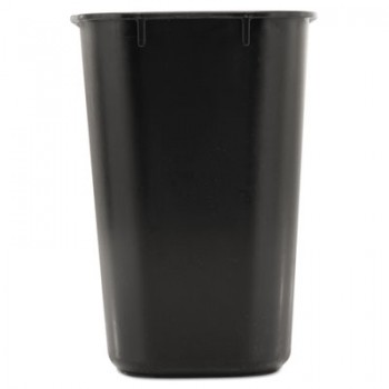 RCP 2955BLA Small Wastebasket 13 5/8 Quart Black Per Each