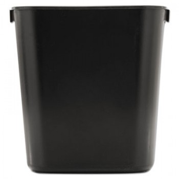 RCP 2955BLA Small Wastebasket 13 5/8 Quart Black Per Each