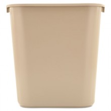 RCP 295600BG Medium Wastebasket 28 1/8 Quart Beige Per Each