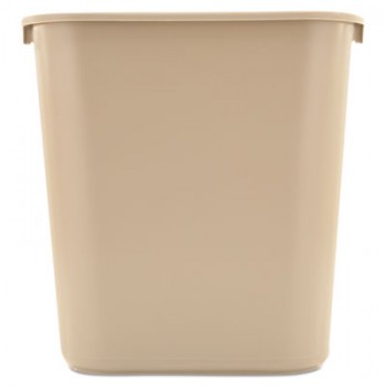 RCP 295600BG Medium Wastebasket 28 1/8 Quart Beige Per Each