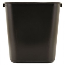 RCP295600BK Medium Wastebasket 28 1/8 Quart Black Per Each