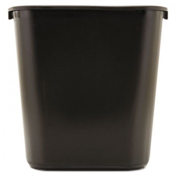 RCP295600BK Medium Wastebasket 28 1/8 Quart Black Per Each