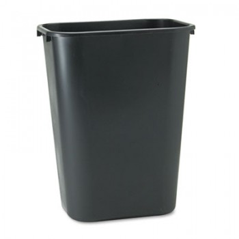 RCP 295700BK Large Wastebasket 41 1/4 Quart Black Per Each