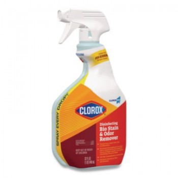 CLO 31903CT Clorox Disinfecting Bio Stain and Odor Remover 9/32oz Per Case