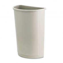 RCP 352000BG Waste Receptacle Half Round Beige Per Each