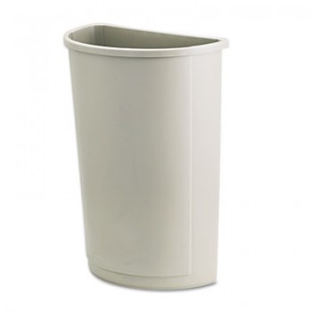 RCP 352000BG Waste Receptacle Half Round Beige Per Each