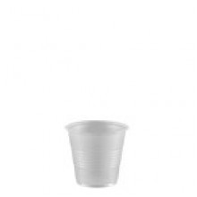 Dart DCC Y35 3-1/2oz Translucent Plastic Cup 2500 Per Case