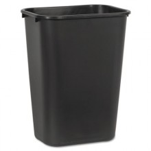 BWK 41QTWBBLA Soft-Sided Wastebasket 41 qt Plastic Black Per Each