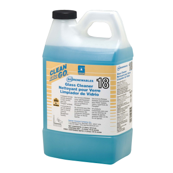 Spartan 483502 Clean On The Go BioRenewables 81% Concentrated Glass Cleaner (132 Gallons) 4-2 Liters Per Case