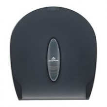 GPC 59009 Translucent Smoke Jumbo Jr. Toilet Tissue Dispenser Per Each