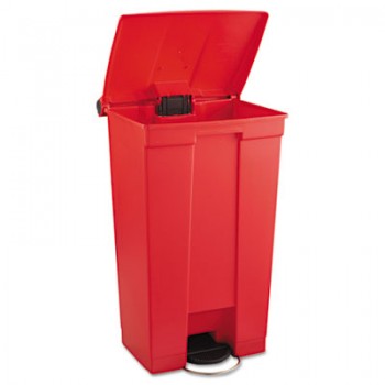 RCP 6146RED 23 Gallon  Step On Can RED Per Each