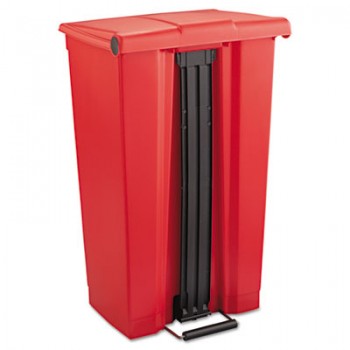 RCP 6146RED 23 Gallon  Step On Can RED Per Each