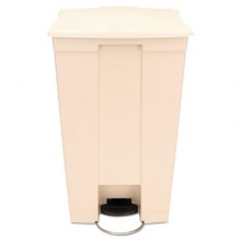 RCP 6146 BEI 23 Gallon Mobile Step-On-Can Beige Per Each