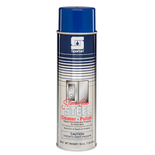 Spartan 631000 Stainless Steel Cleaner & Polish Water Based 12-20oz Aerosol Cans Per Case