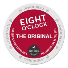 GMT 6405 Keurig K-Cups Green Mountain Eight oClock Coffee 24 Per Box