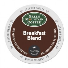 GMT 6520 Keurig K-Cups Green Mountain Breakfast Blend Coffee 24 Per Box
