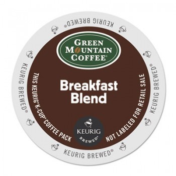 GMT 6520 Keurig K-Cups Green Mountain Breakfast Blend Coffee 24 Per Box