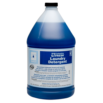 Spartan 700304 Clothesline Fresh Laundry Detergent 4-1 Gallons Per Case