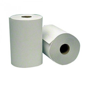 GJO 22300 Hardwound Paper Towels White 350 Feet 12 Rolls Per Case