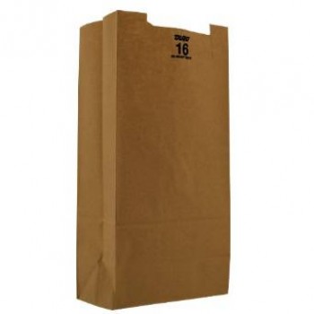 BAG SK1657 1/6 Heavy Duty Brown Bags 57lb 7 3/4 x 4 13/16 x 16 500 Per Bale