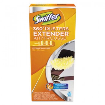 PGC 82074 Swiffer Duster Kit with Extendable Handle 3 Refills Per Each