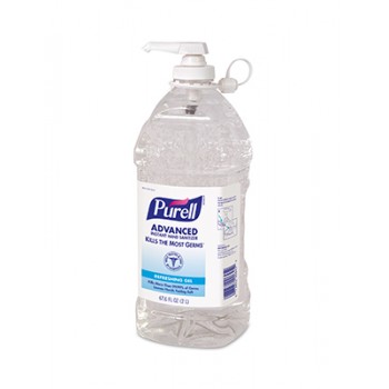 GOJ 501504EA PURELL Advanced Hand Sanitizer Refreshing Gel 1.5 L Pump Bottle Clean Scent Per Each