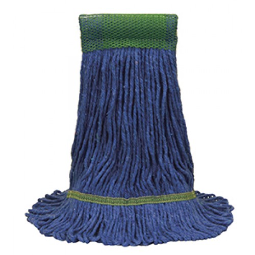 Ocedar 97158 Extra Large Blue Cotton/Synthetic Blend Loop Wet Mop Head