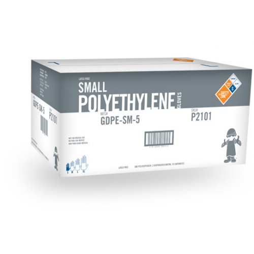 Safety Zone GDCPMD Easy Grip Medium Poly Food Service Gloves 100 Per Box