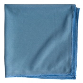 NUF GCBLU Microfiber Cloth Specialty Glass Color Blue 16 Inch x 16 Inch Per Dozen