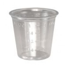 Dart DCC P101M 1oz Graduated Medical Clear Plastic Cups 5000 Per Case Dart DCC P101M 1oz Graduated Medical Clear Plastic Cups 5000 Per Case