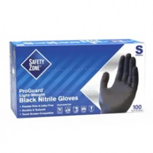 Safety Zone GNPRLG1M Blue Large Powder Free 4 MIL Nitrile Glove 100 Per Box