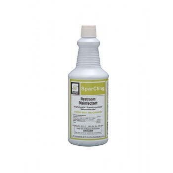 Spartan 711803 SparCling Clinging Acid Restroom Cleaner/ Deodorant/Disinfectant 12/32oz Per Case